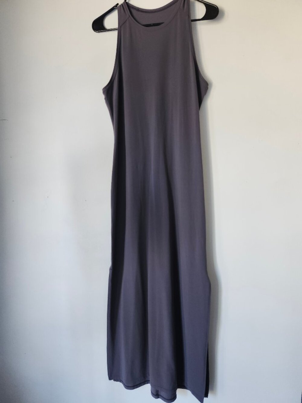 Lululemon Athletica Long Tank Dress Buttery Soft Shark Gray